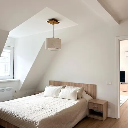 New 59 Sqm Luxury With Free Parking דירה *